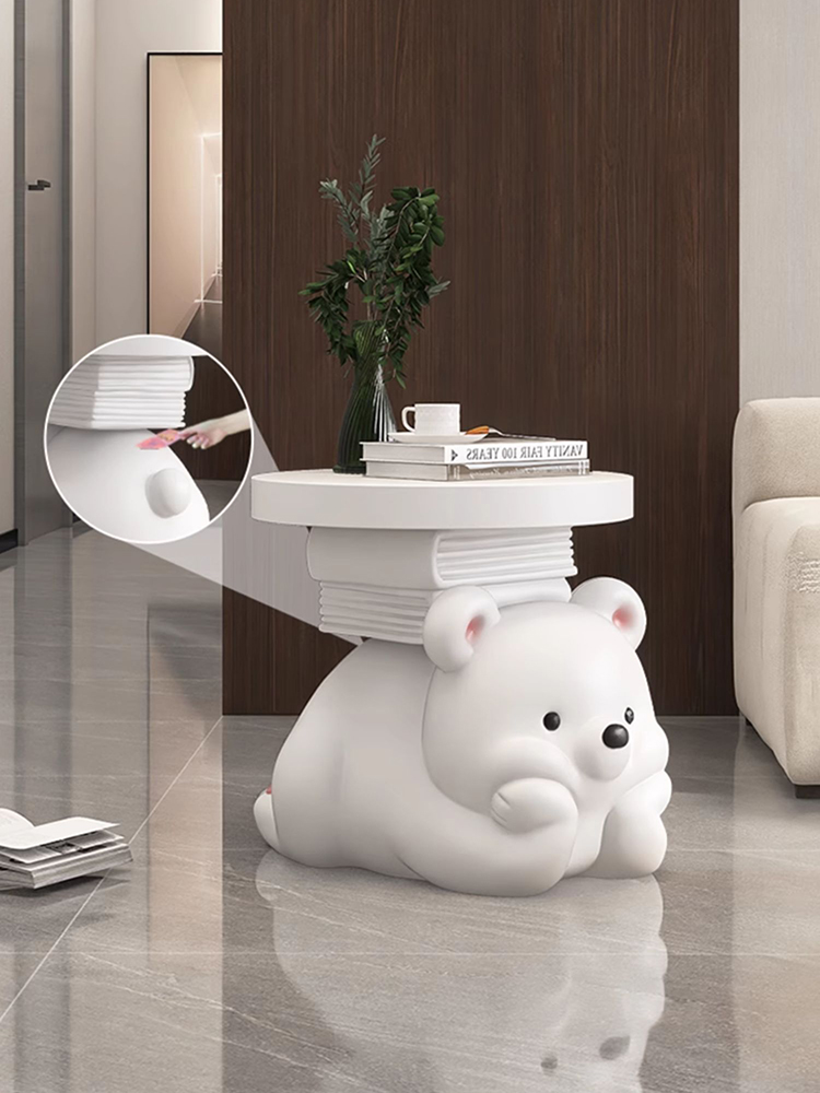 Resin Art Floor - Home Decor Creative Animal Bear Statue