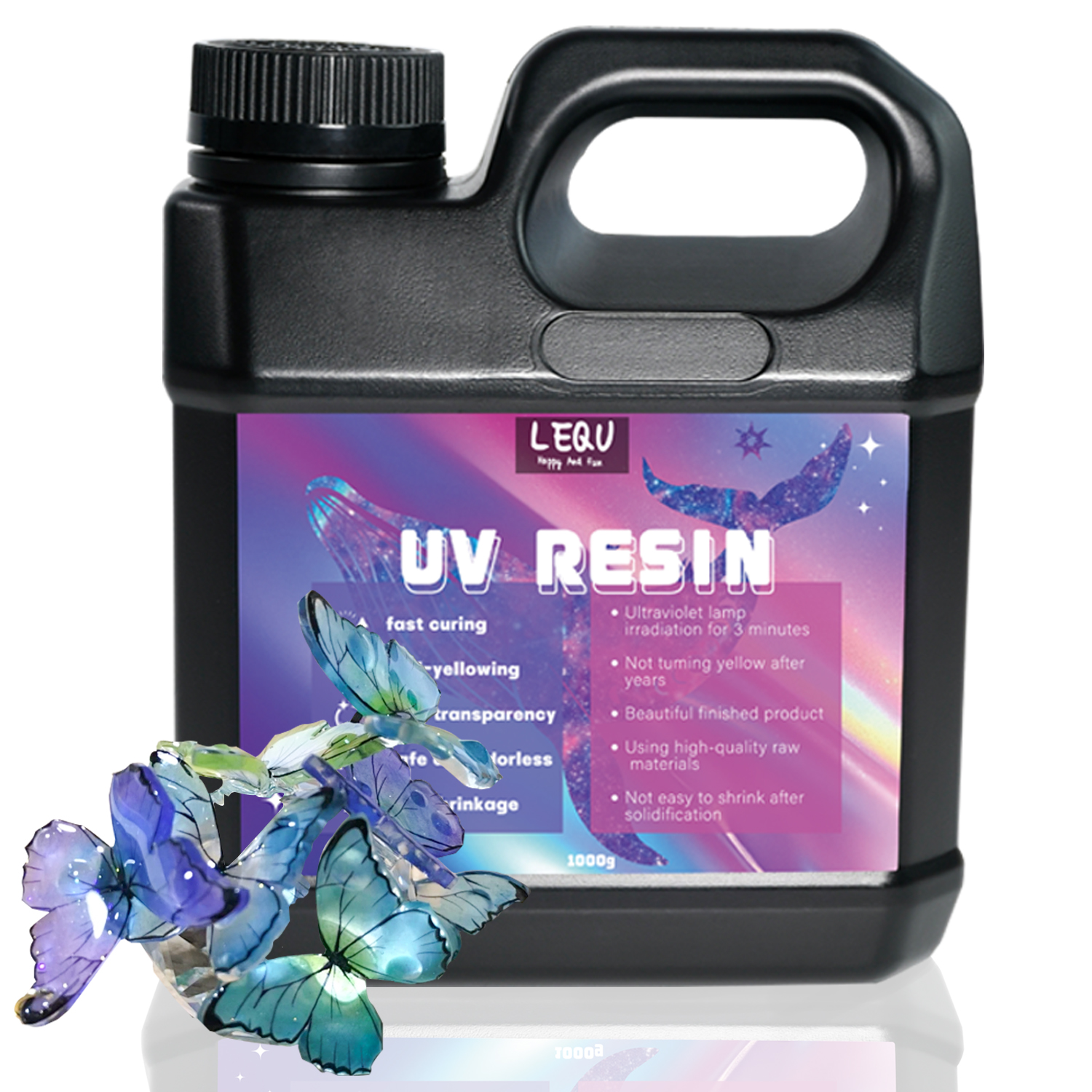 Bulk UV Resin Crystal Clear La - огляд і ціна Resin Art Epoxy