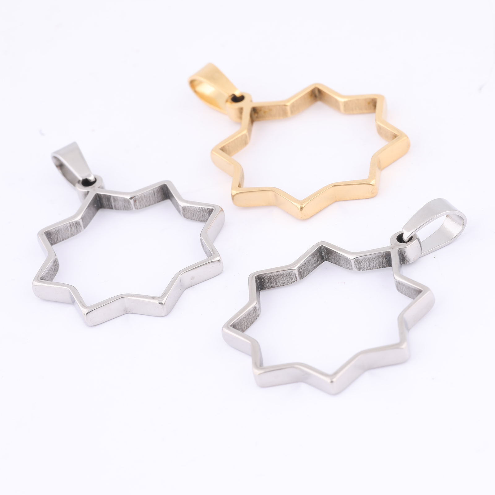 10pcs Stainless Steel Gold Pla - огляд і ціна Bezels Pendant Resin