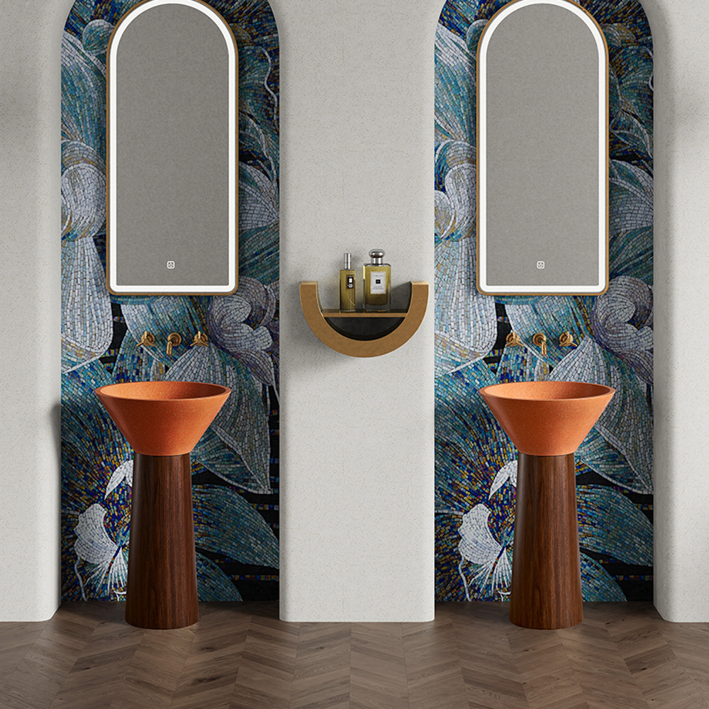 Column basin Washbasin Transpa - огляд і ціна Resin Art Floor