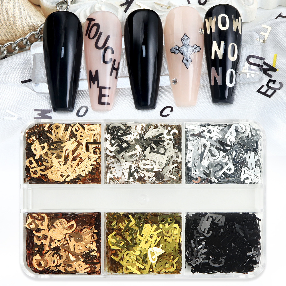 6-Grid Box Metallic Alphabet N - огляд і ціна Resin Art Zone