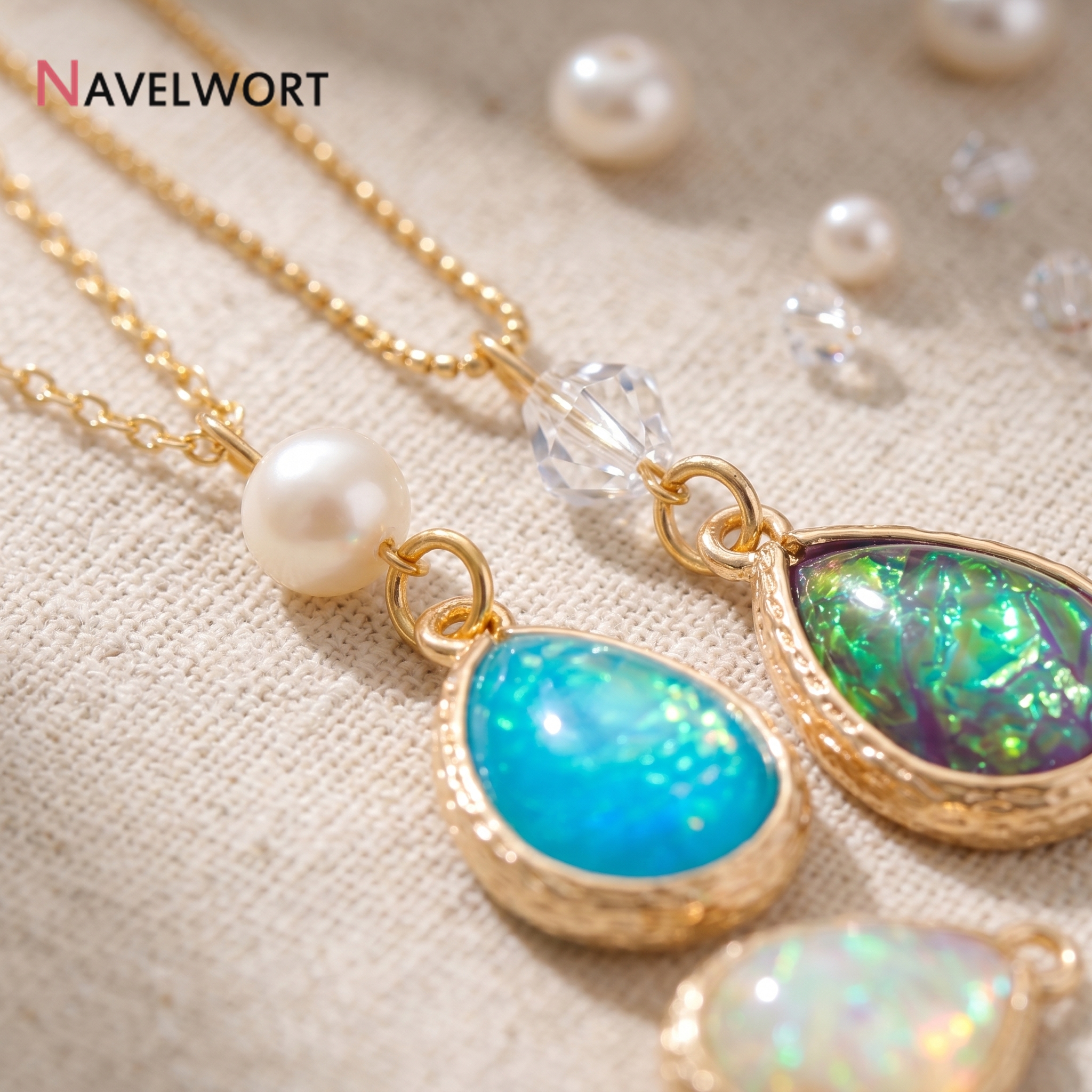 18K Gold Plated Brass With Res - огляд і ціна Resin Art Jewelry Kit