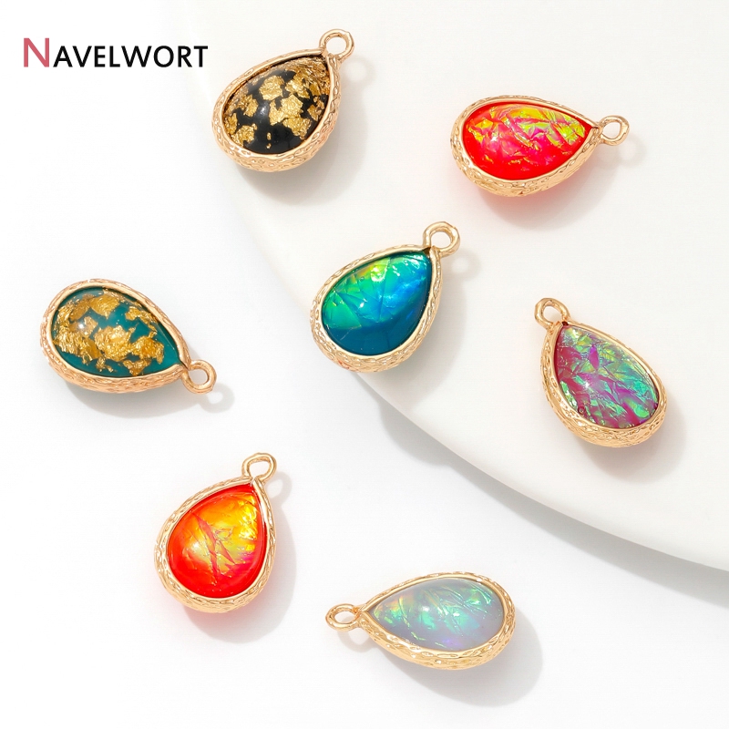18K Gold Plated Brass With Res - огляд і ціна Resin Art Jewelry Kit
