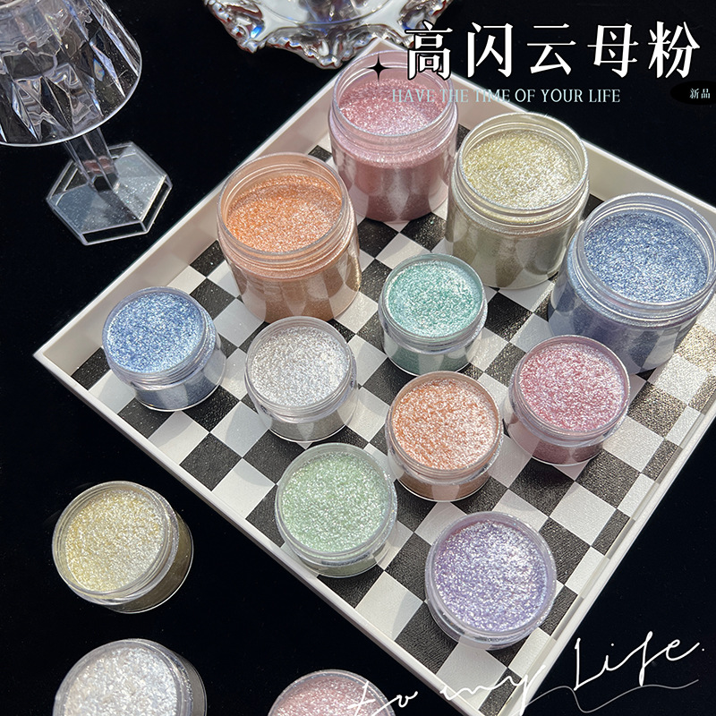 Mermaid Diamond Glitter Mica P - огляд і ціна Resin Art Workshop