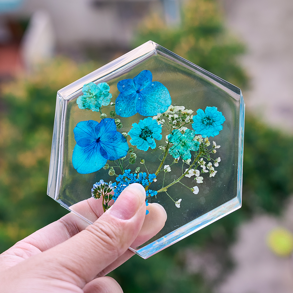 6 Holes Coaster Silicone Mold  - огляд і ціна Resin Art Kit With Molds