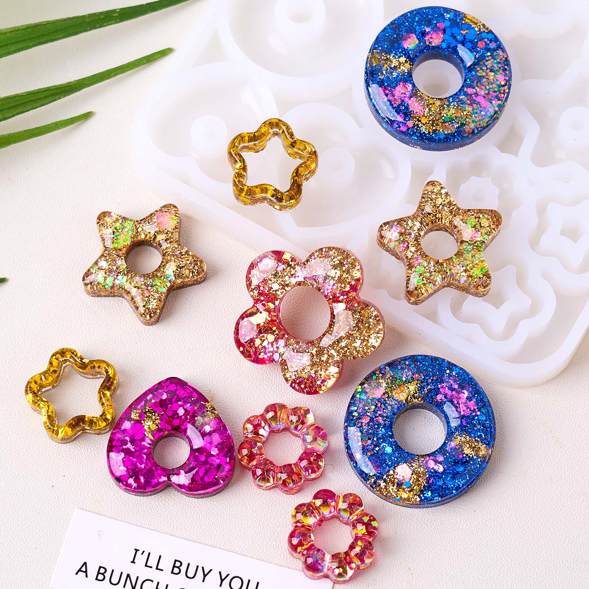 Multifuntional Jewelry Silicon - огляд і ціна Resin Art Kit With Molds