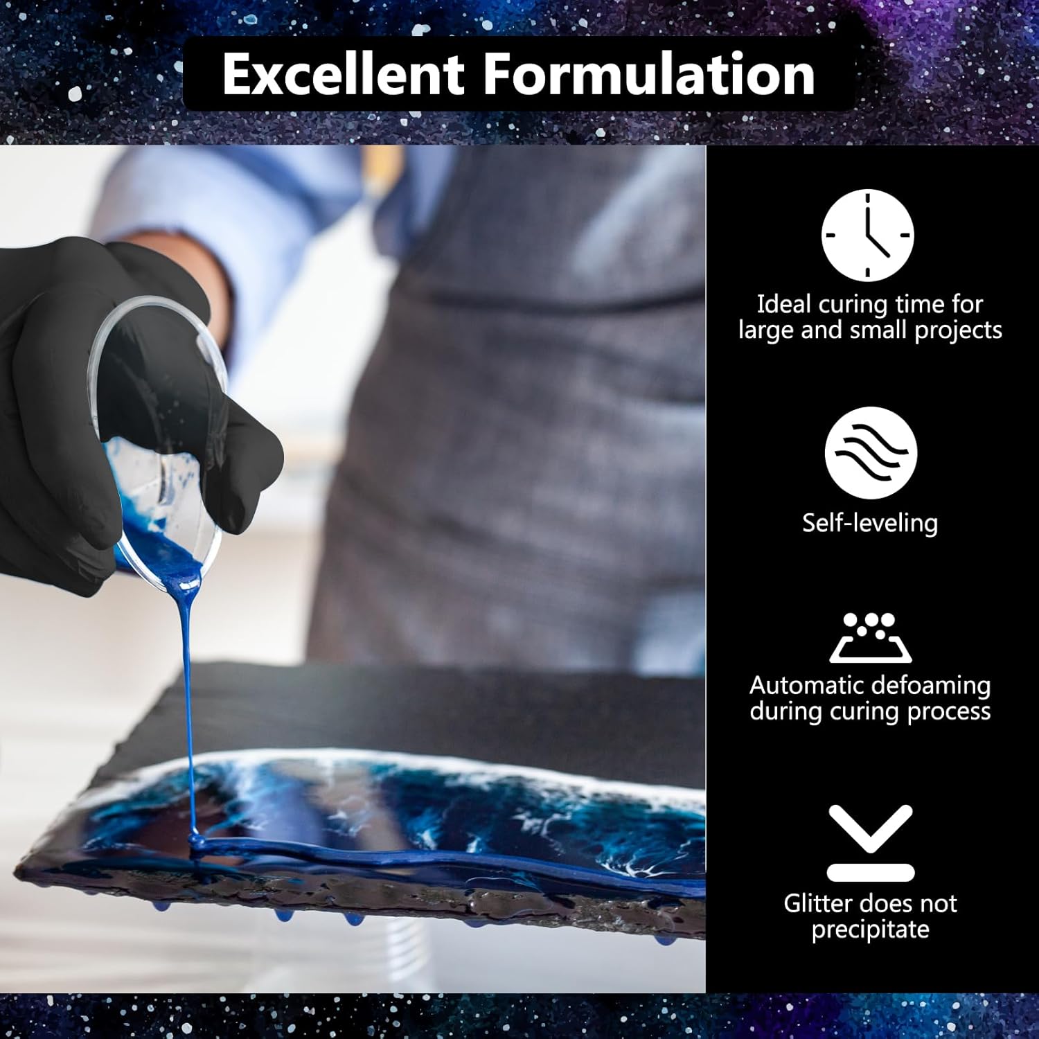 Crystal Clear Epoxy Resin Kit  - огляд і ціна Resin Art Epoxy