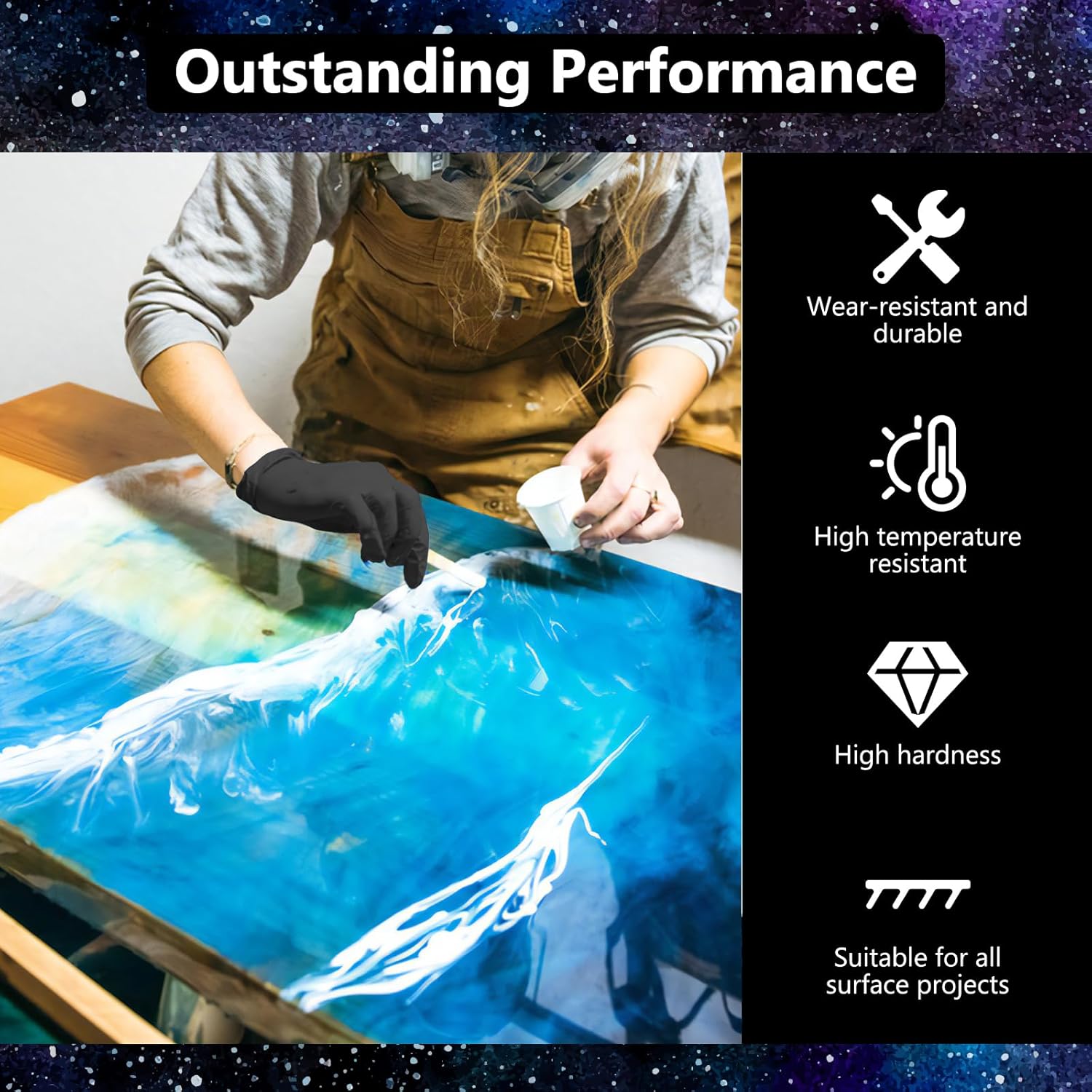 Crystal Clear Epoxy Resin Kit  - огляд і ціна Resin Art Epoxy