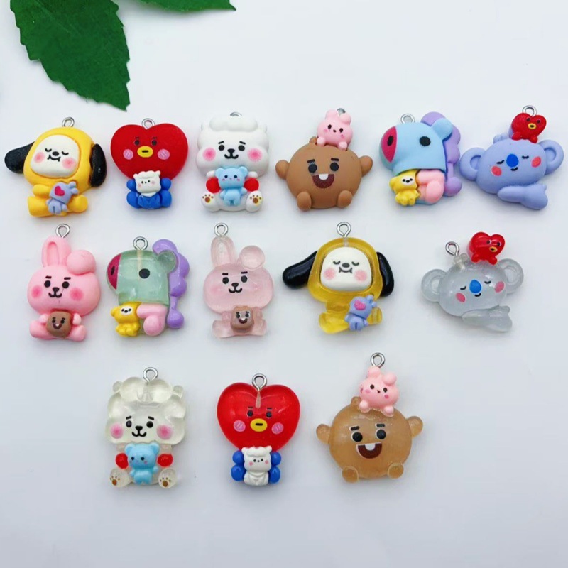 BT21 mang chimmy shooky koya a - огляд і ціна Resin Art Jewelry Kit