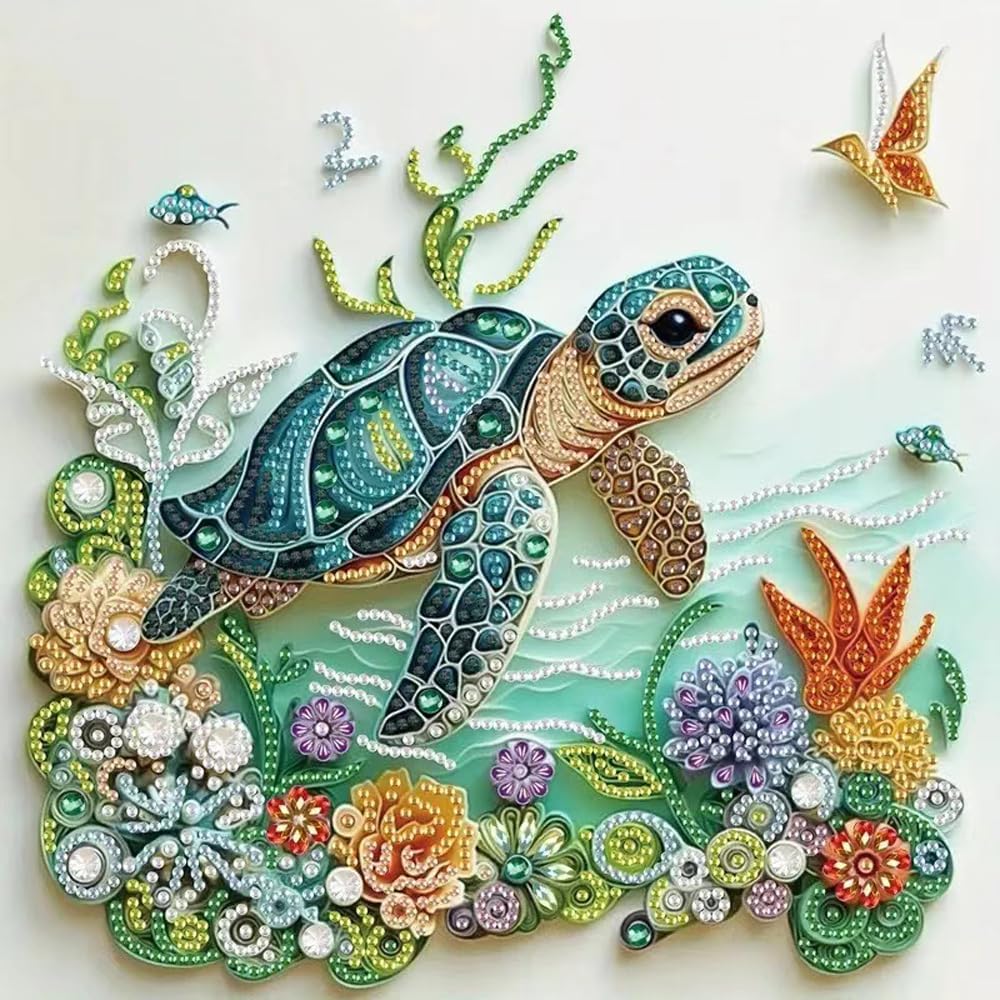 Sea Turtle Animal Diamond Pain - огляд і ціна Resin Art Wall