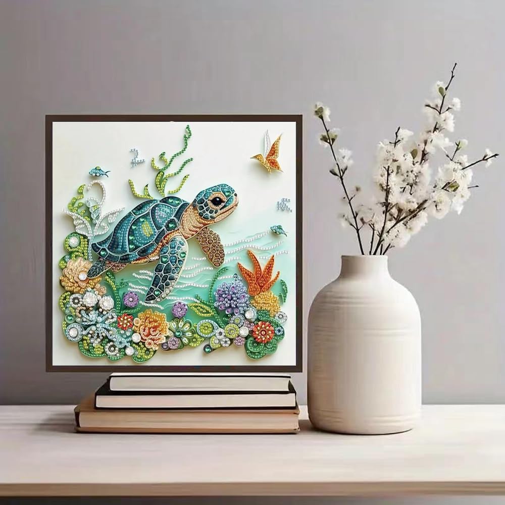 Sea Turtle Animal Diamond Pain - огляд і ціна Resin Art Wall