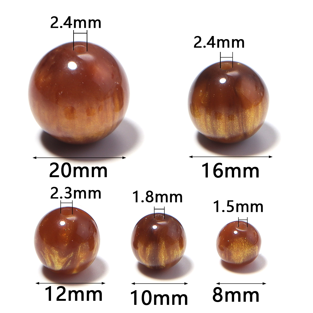 5-30pcs/lot 8-20mm Gilding Res - огляд і ціна Resin Art Jewelry Kit