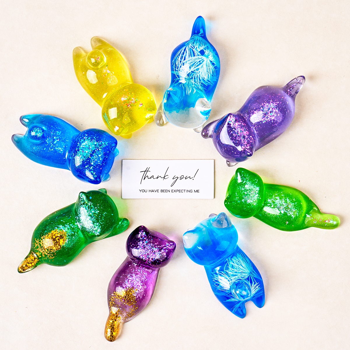 3D Cat Crystal Epoxy Resin Mol - огляд і ціна Resin Art Kit With Molds