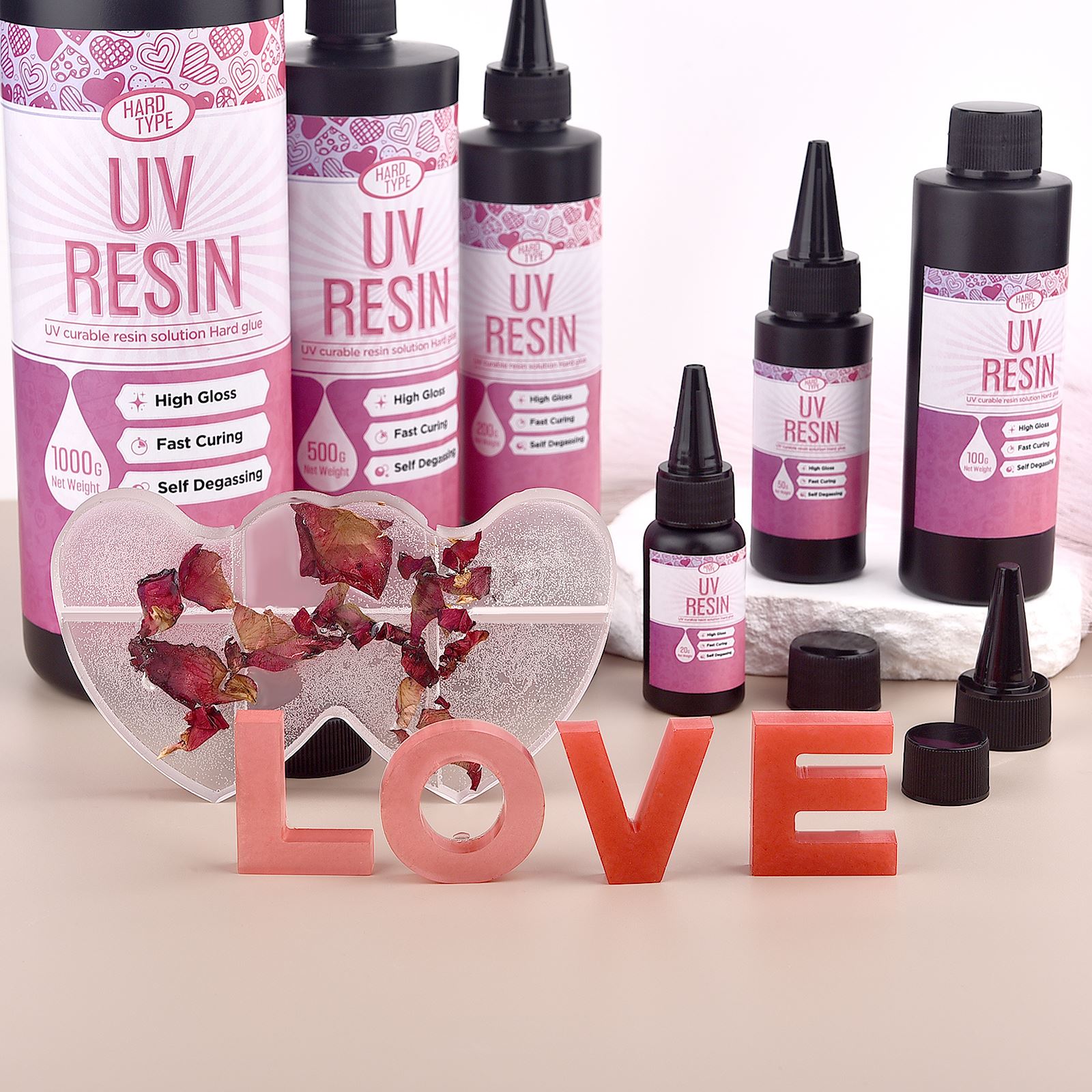 UV Resin Glue Transparent Epox - огляд і ціна Resin Art Epoxy