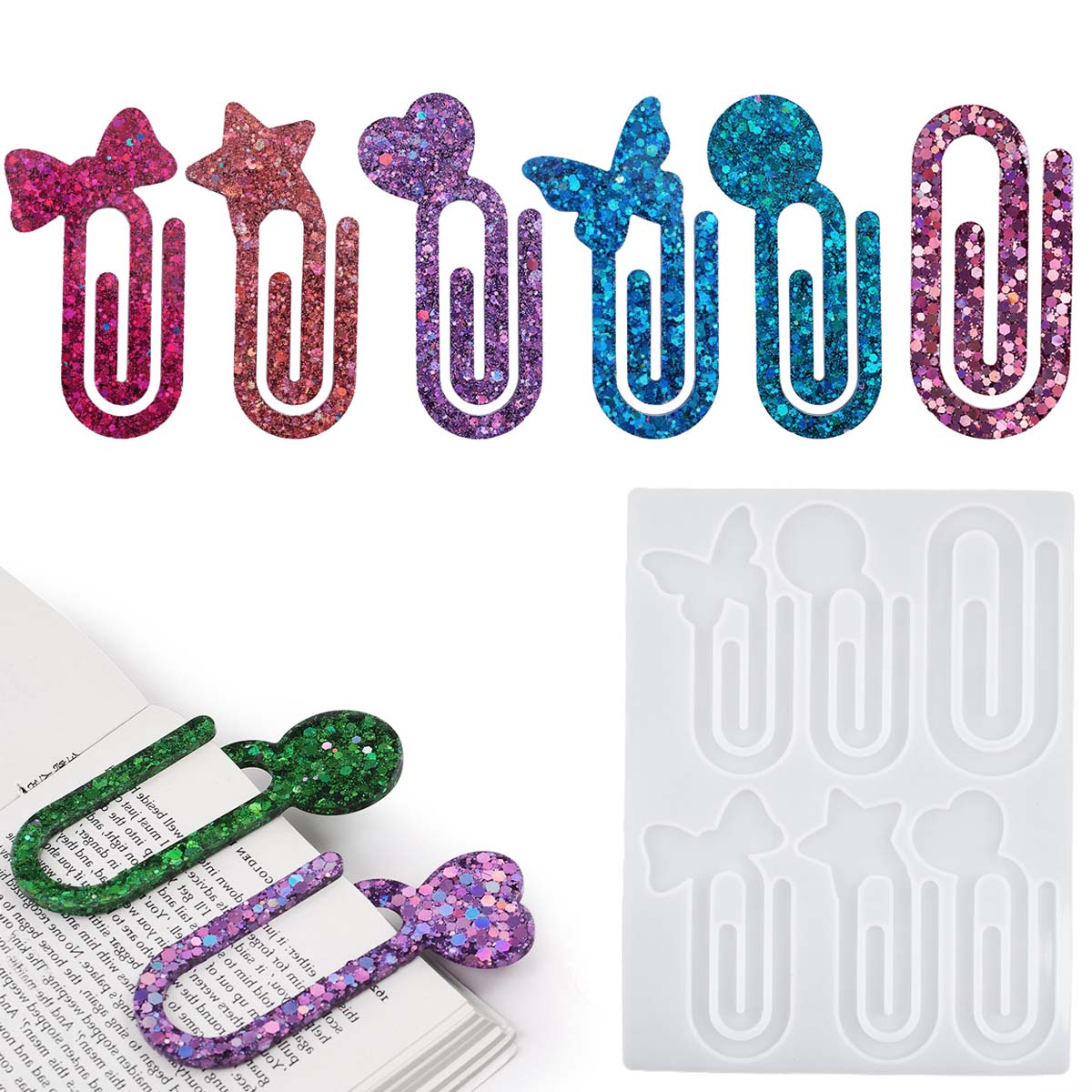 Crystal Epoxy Resin Mold DIY P - огляд і ціна Resin Art Kit With Molds