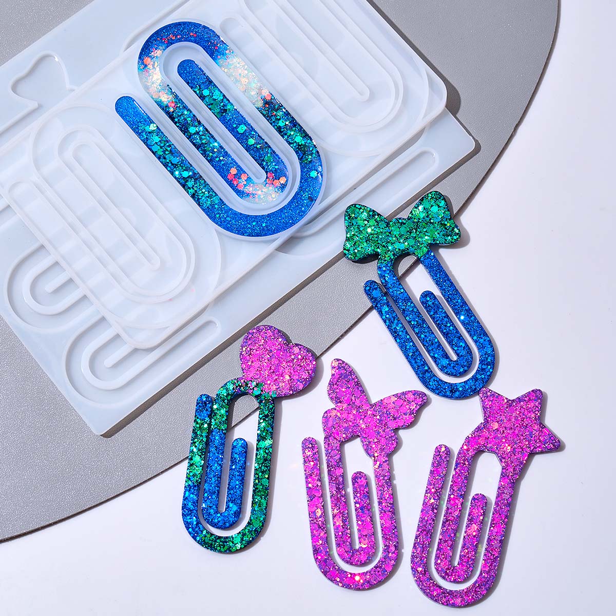 Crystal Epoxy Resin Mold DIY P - огляд і ціна Resin Art Kit With Molds