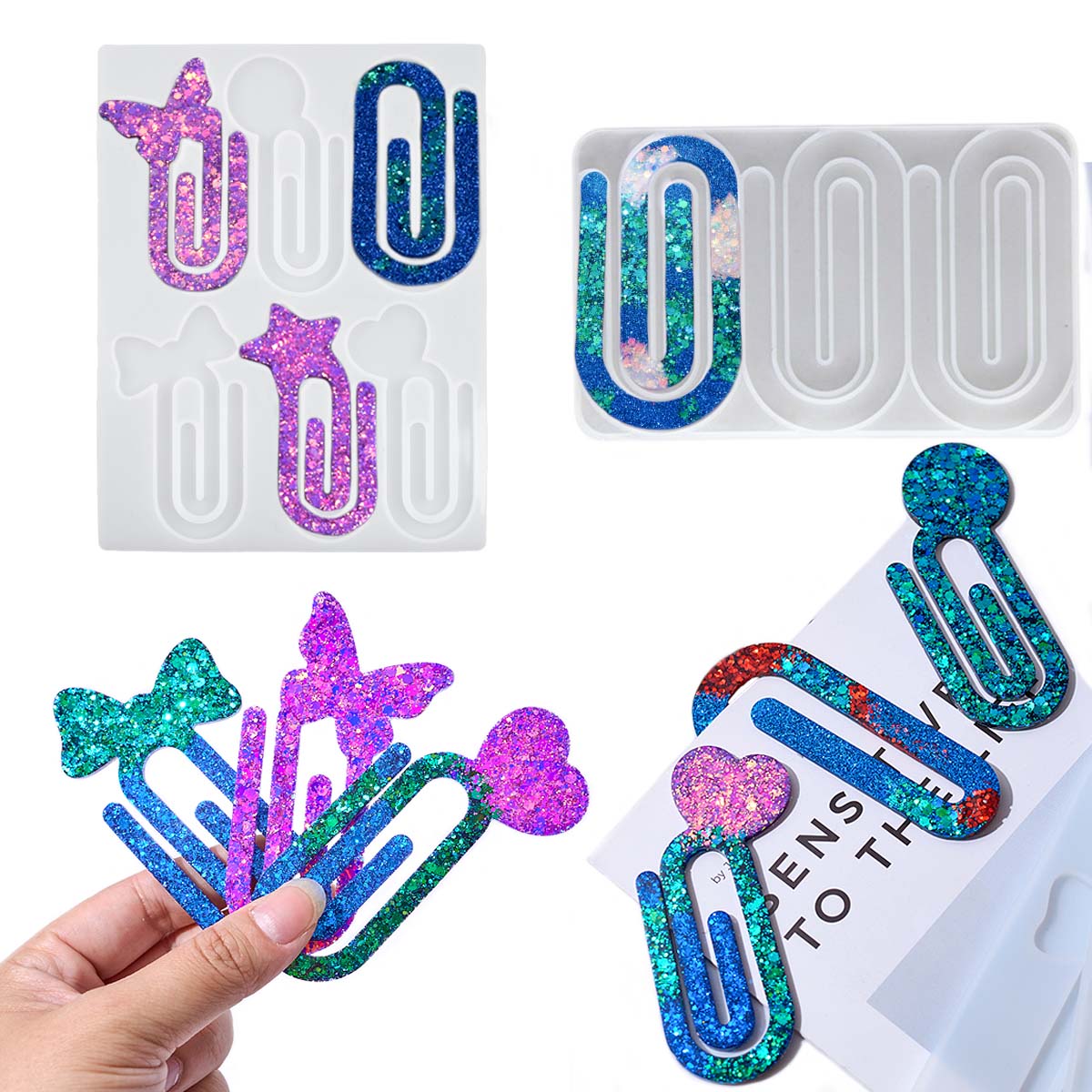 Crystal Epoxy Resin Mold DIY P - огляд і ціна Resin Art Kit With Molds