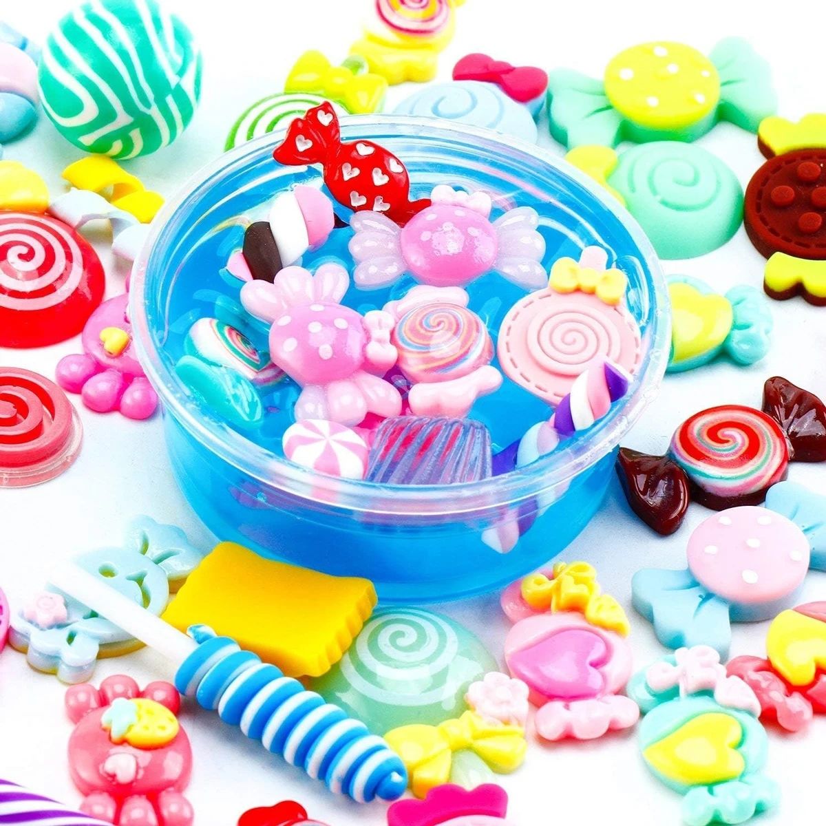 30pcs Random Candy Slime Charm - огляд і ціна Resin Art Jewelry Kit
