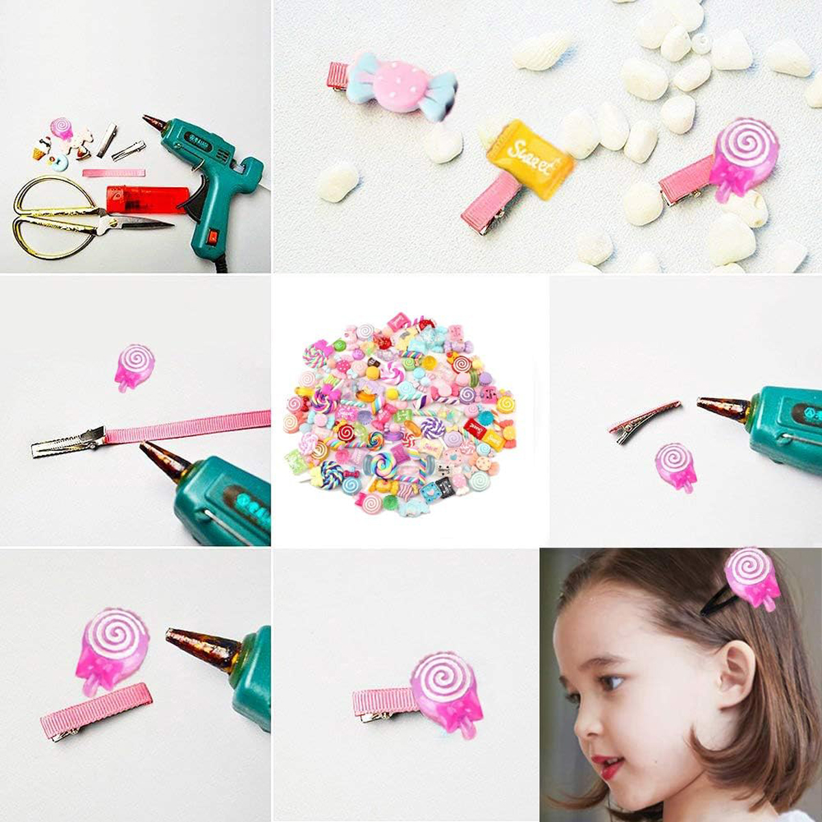 30pcs Random Candy Slime Charm - огляд і ціна Resin Art Jewelry Kit