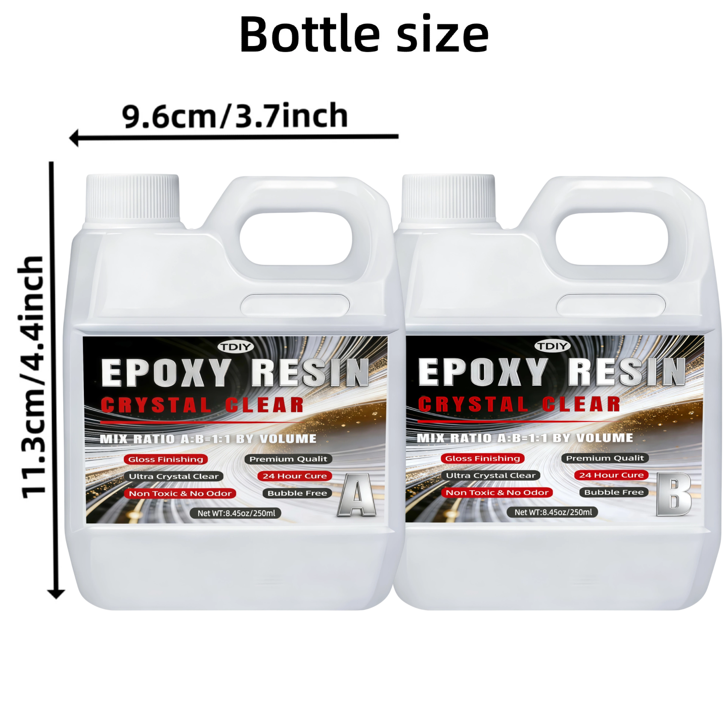 1:1 Crystal Clear Epoxy Resin  - огляд і ціна Resin Art Workshop
