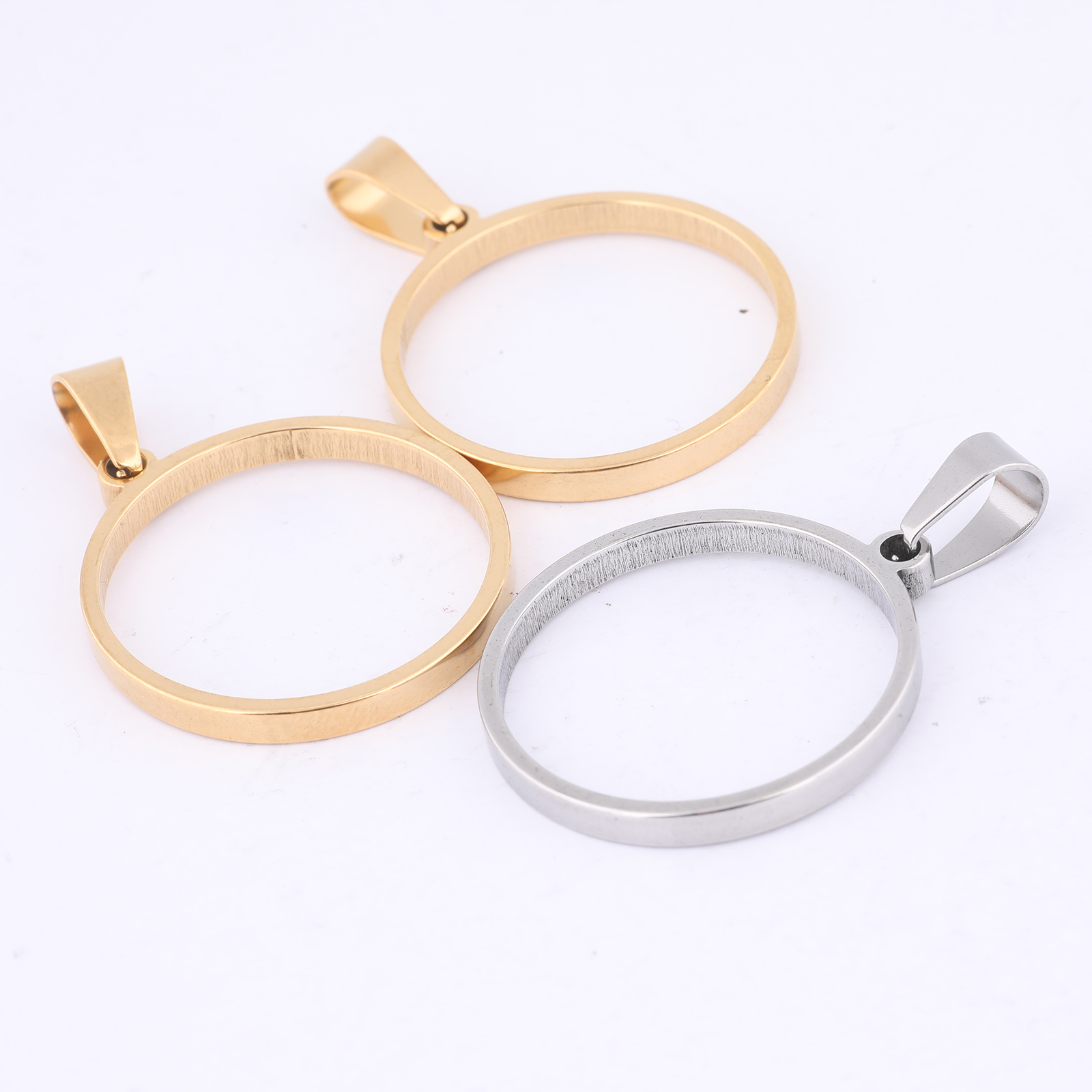 10pcs 25mm Round Open Bezel Ch - огляд і ціна Resin Art Jewelry Kit