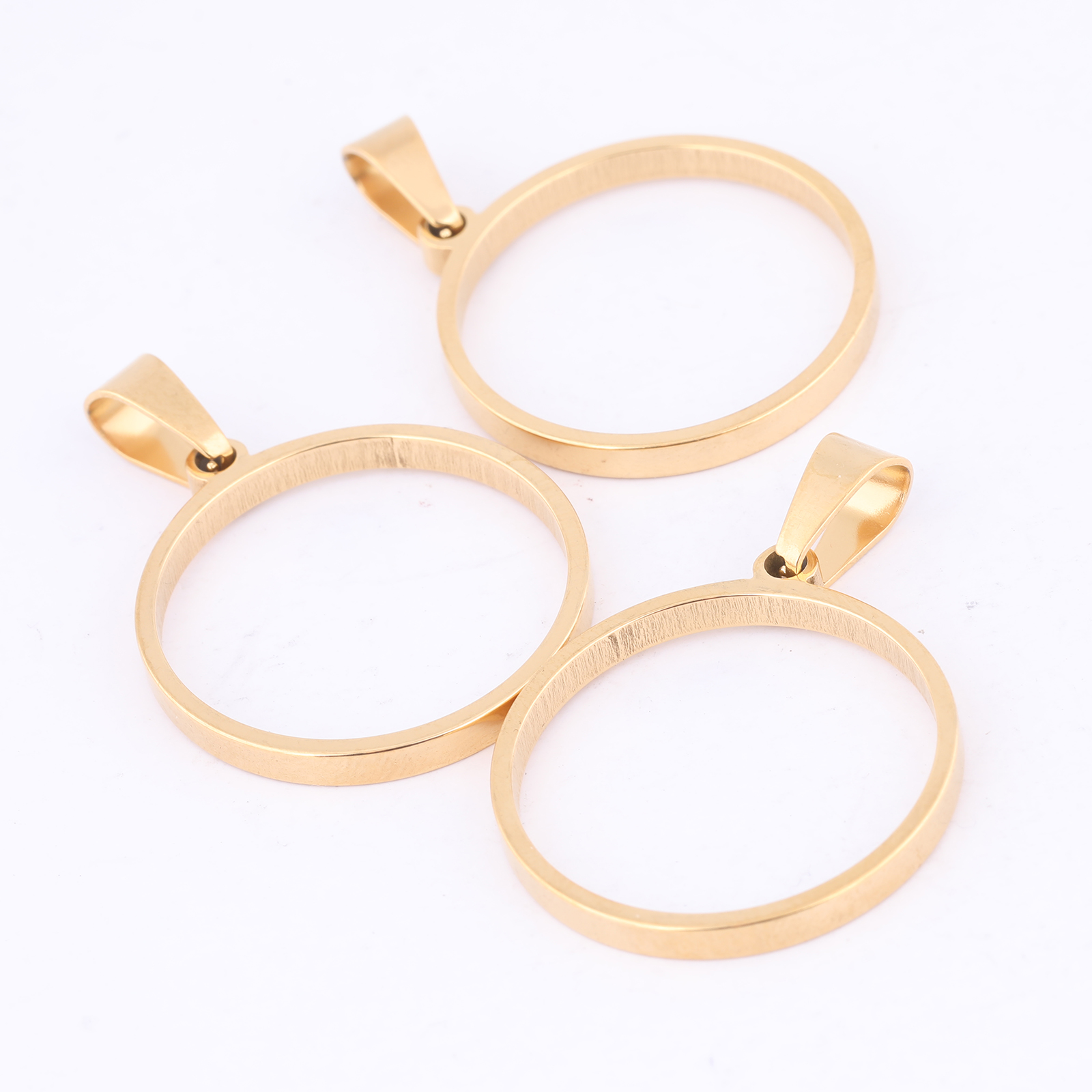 10pcs 25mm Round Open Bezel Ch - огляд і ціна Resin Art Jewelry Kit