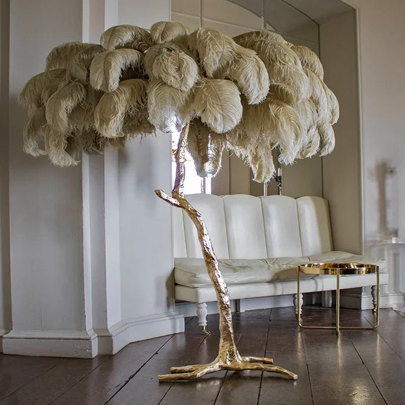 Modern Led Ostrich Feather Flo - огляд і ціна Resin Art Floor