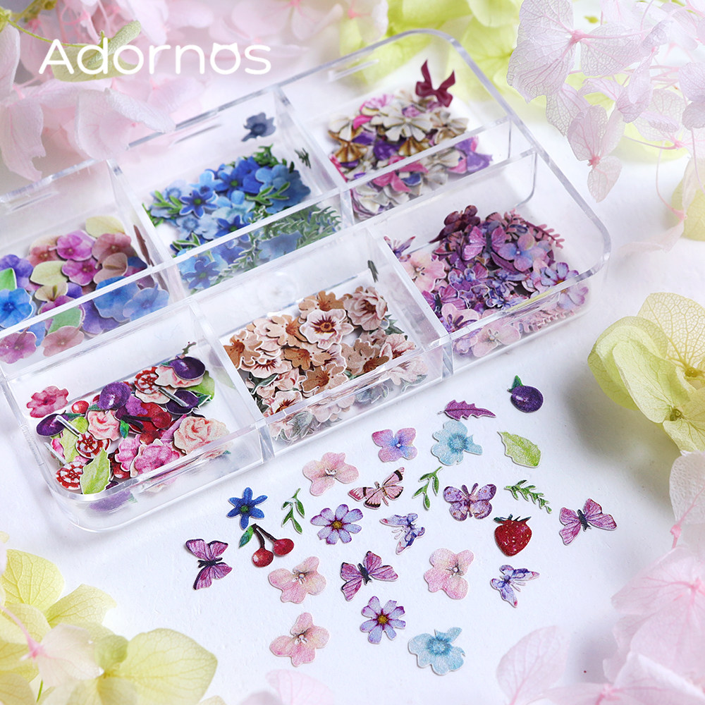 180pcs/box Wood Pulp Flowers C - огляд і ціна Resin Art Workshop