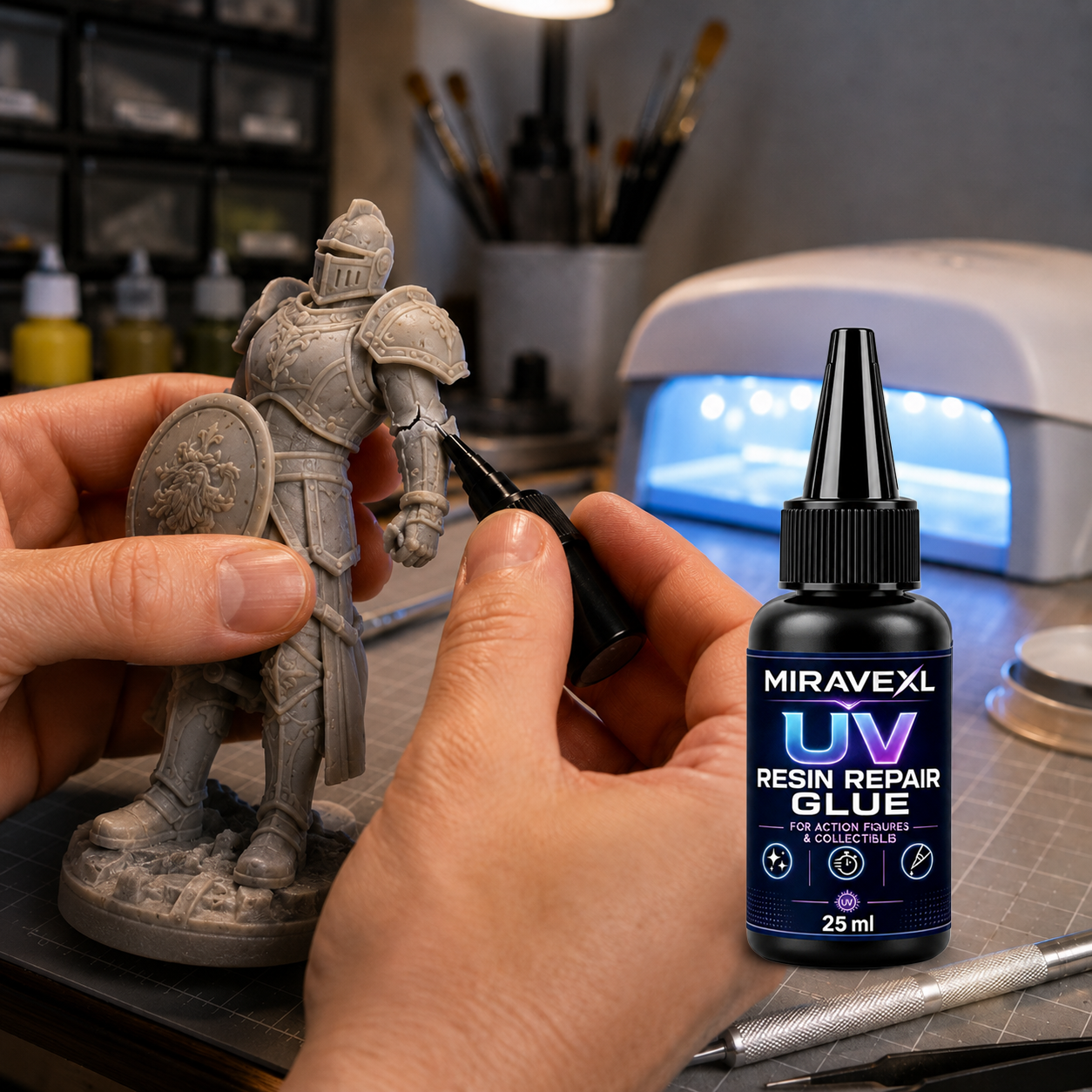 25g MIRAVEXL  UV Epoxy Resin G - огляд і ціна Resin Art Epoxy