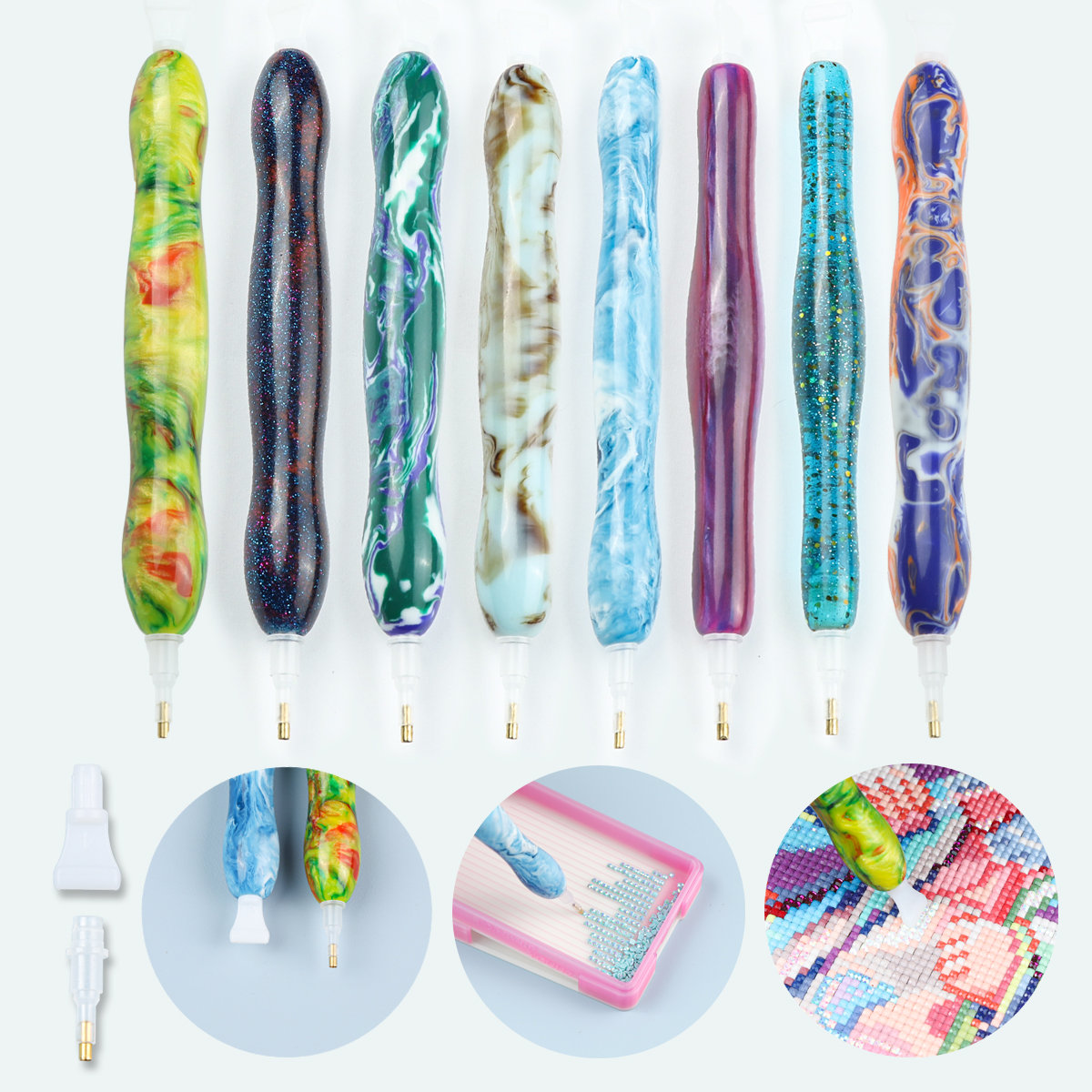 Diamond Painting Pen - Single  - огляд і ціна Resin Art Workshop