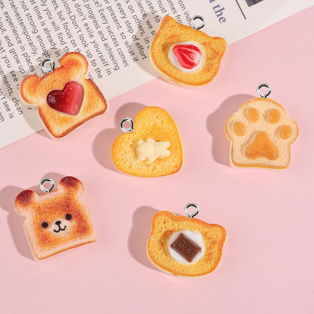 10pcs Heart Bear Cat Animal Sh - огляд і ціна Resin Art Jewelry Kit