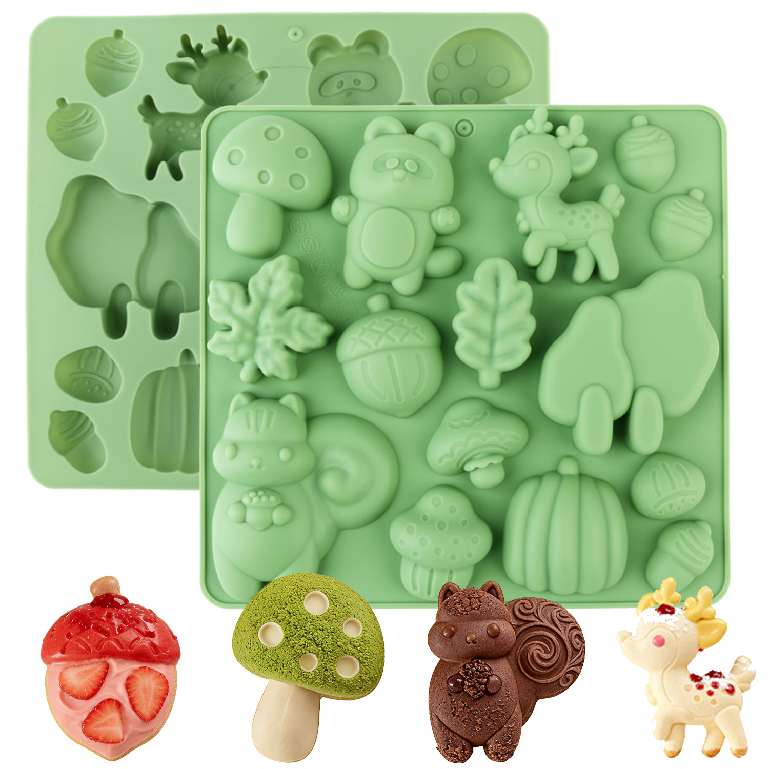 1 Silicone Cake Mold in the Sh - огляд і ціна Resin Art Kit With Molds