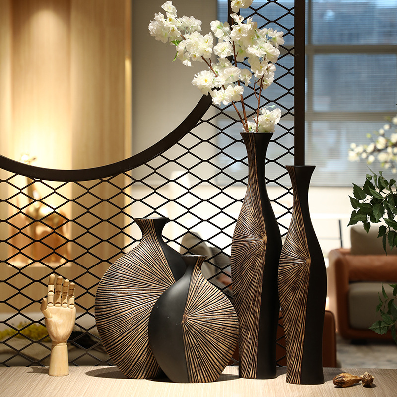 Retro Tall Resin Floor Vase, E - огляд і ціна Resin Art Floor