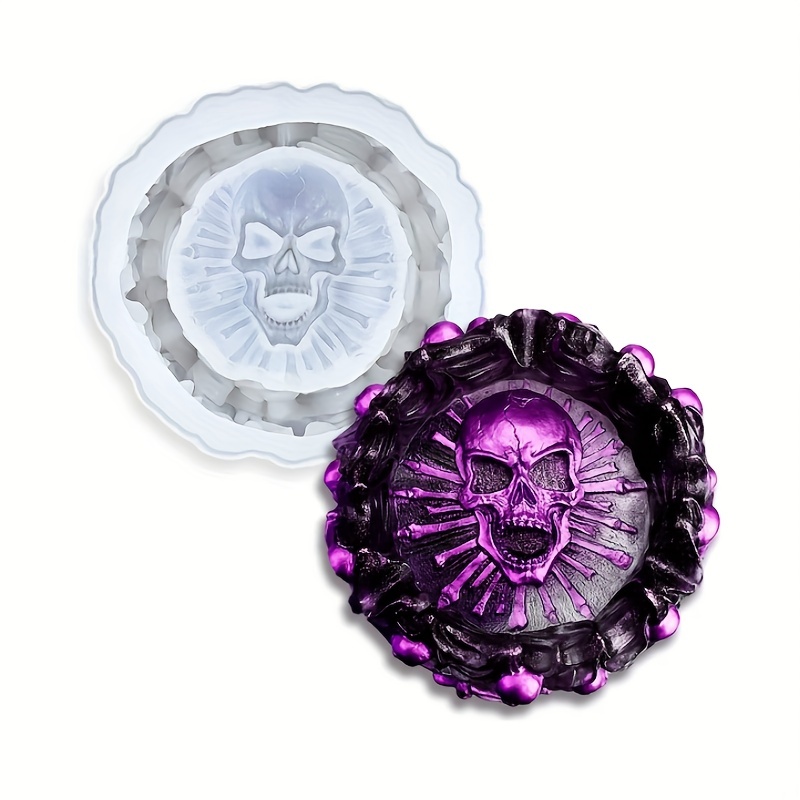 Ashtray mold, skull DIY craft  - огляд і ціна Resin Art Kit With Molds