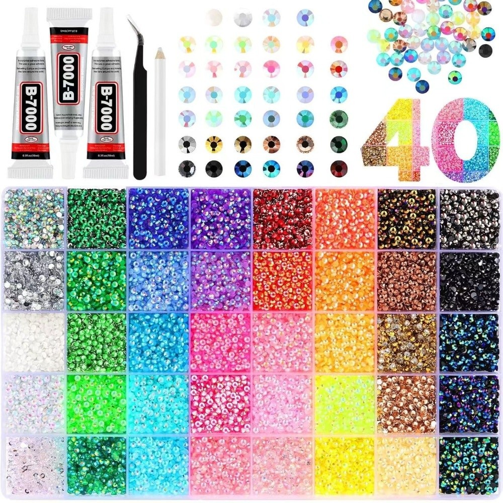 Hot Multicolor Resin Rhineston - огляд і ціна Resin Art Workshop