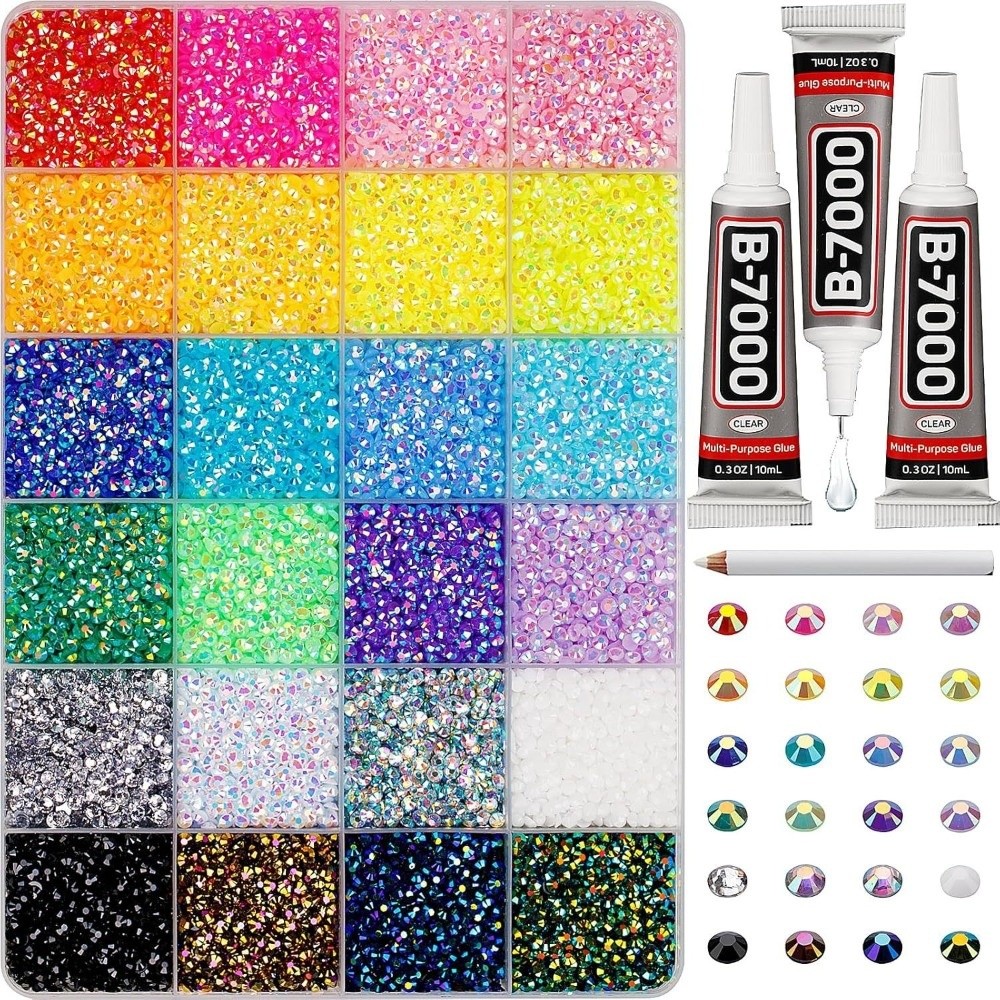 Hot Multicolor Resin Rhineston - огляд і ціна Resin Art Workshop