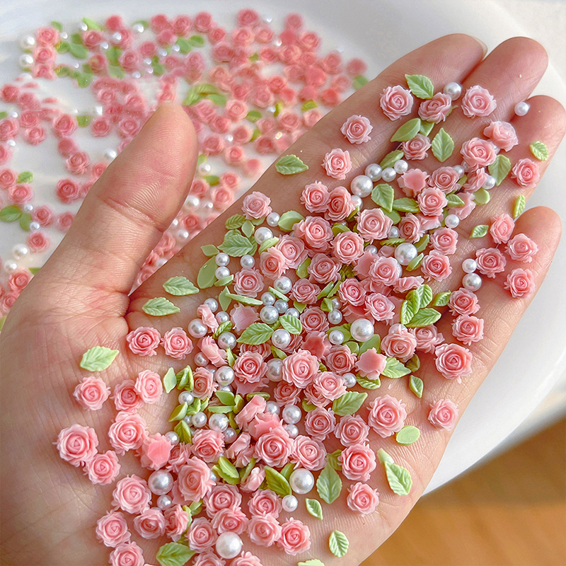 Z. 50pcs 3D Size 6/7/8mm Pearl - огляд і ціна Resin Art Zone