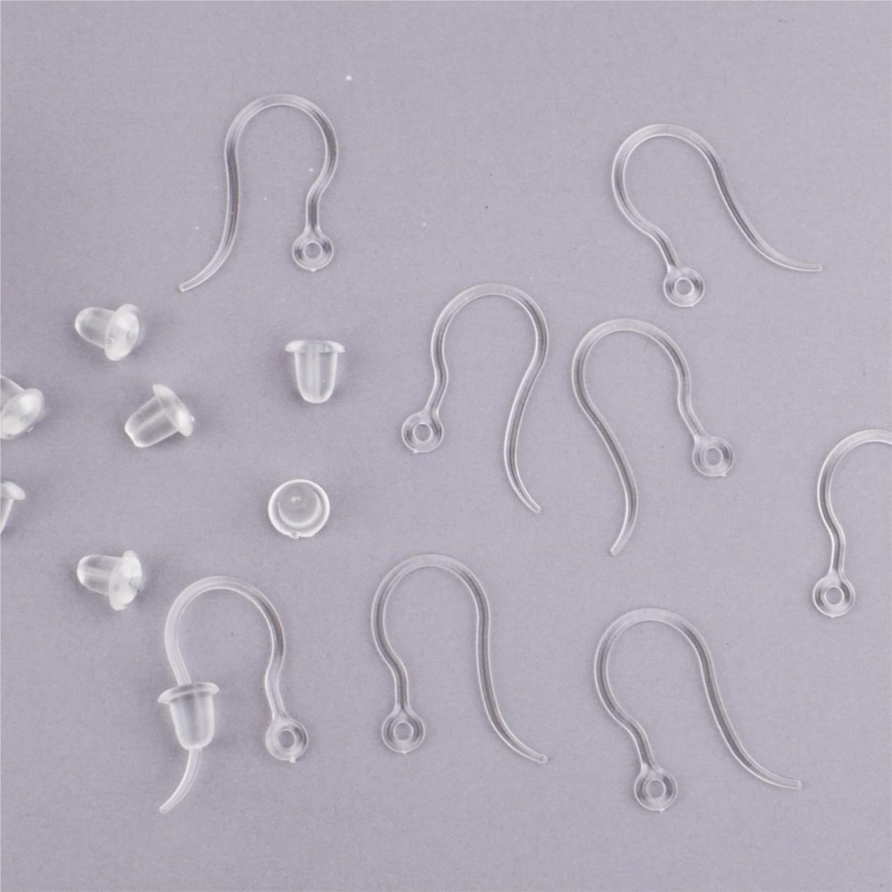 40pcs Clear Plastic Earring Ho - огляд і ціна Resin Art Jewelry Kit