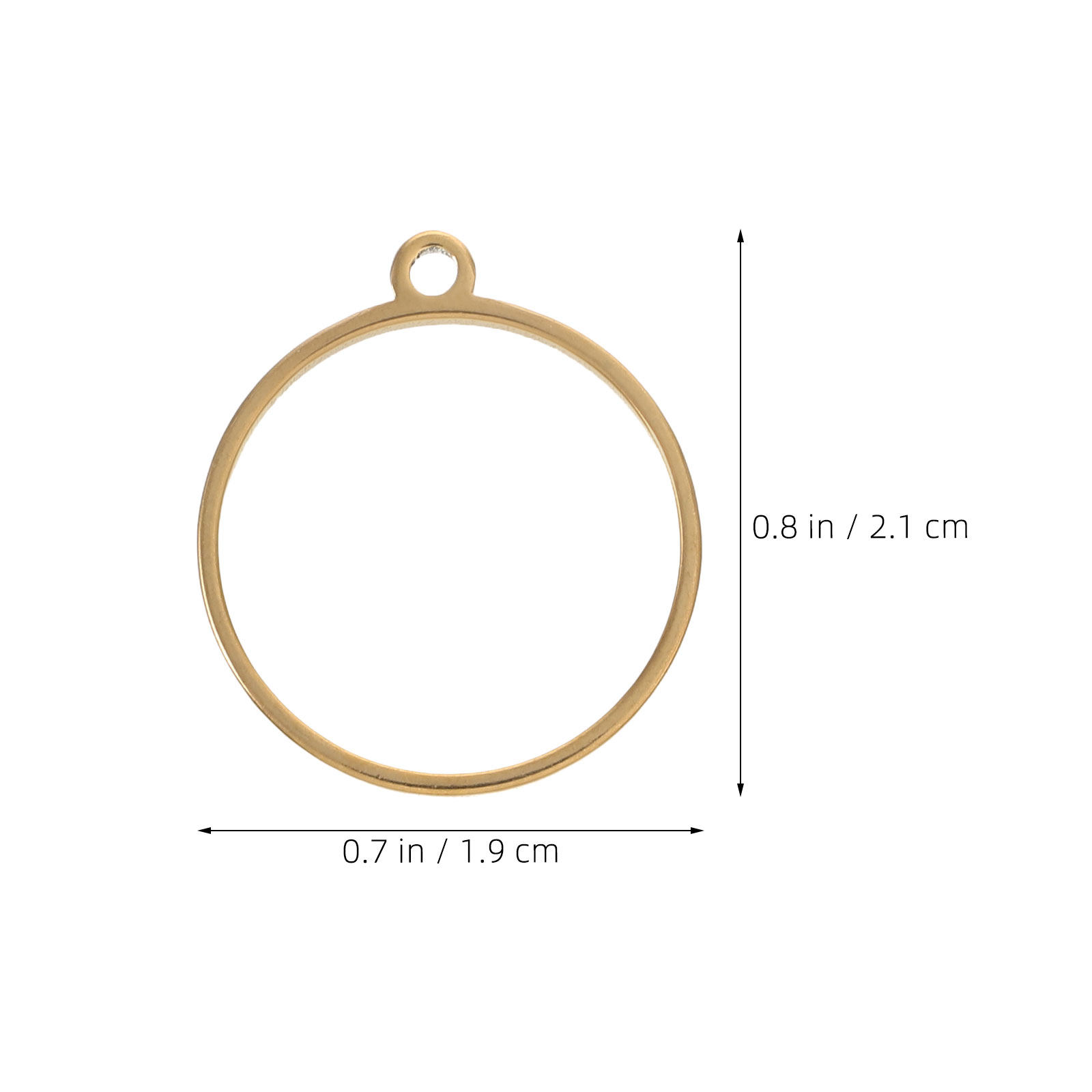 20Pcs Stainless Steel Hollow F - огляд і ціна Bezels Pendant Resin