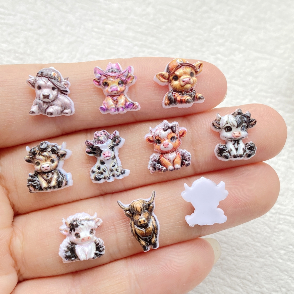 50pcs Resin Cute Mini Cartoon  - огляд і ціна Resin Art Workshop