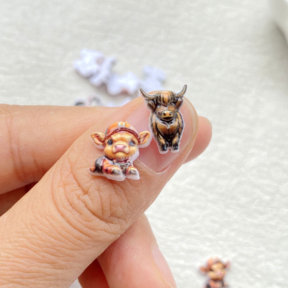 50pcs Resin Cute Mini Cartoon  - огляд і ціна Resin Art Workshop