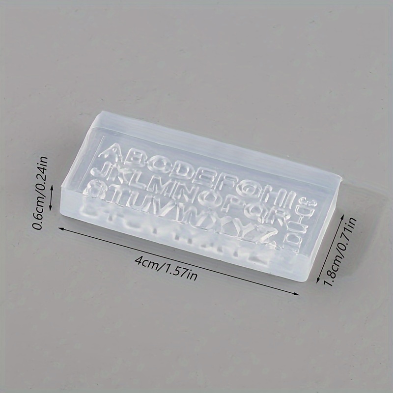 2026 3D Letter Nail Silicone M - огляд і ціна Resin Art Zone