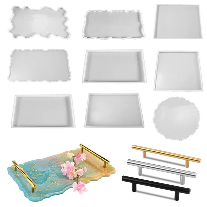 Tray Epoxy Resin Silicone Mold - огляд і ціна Resin Art Workshop