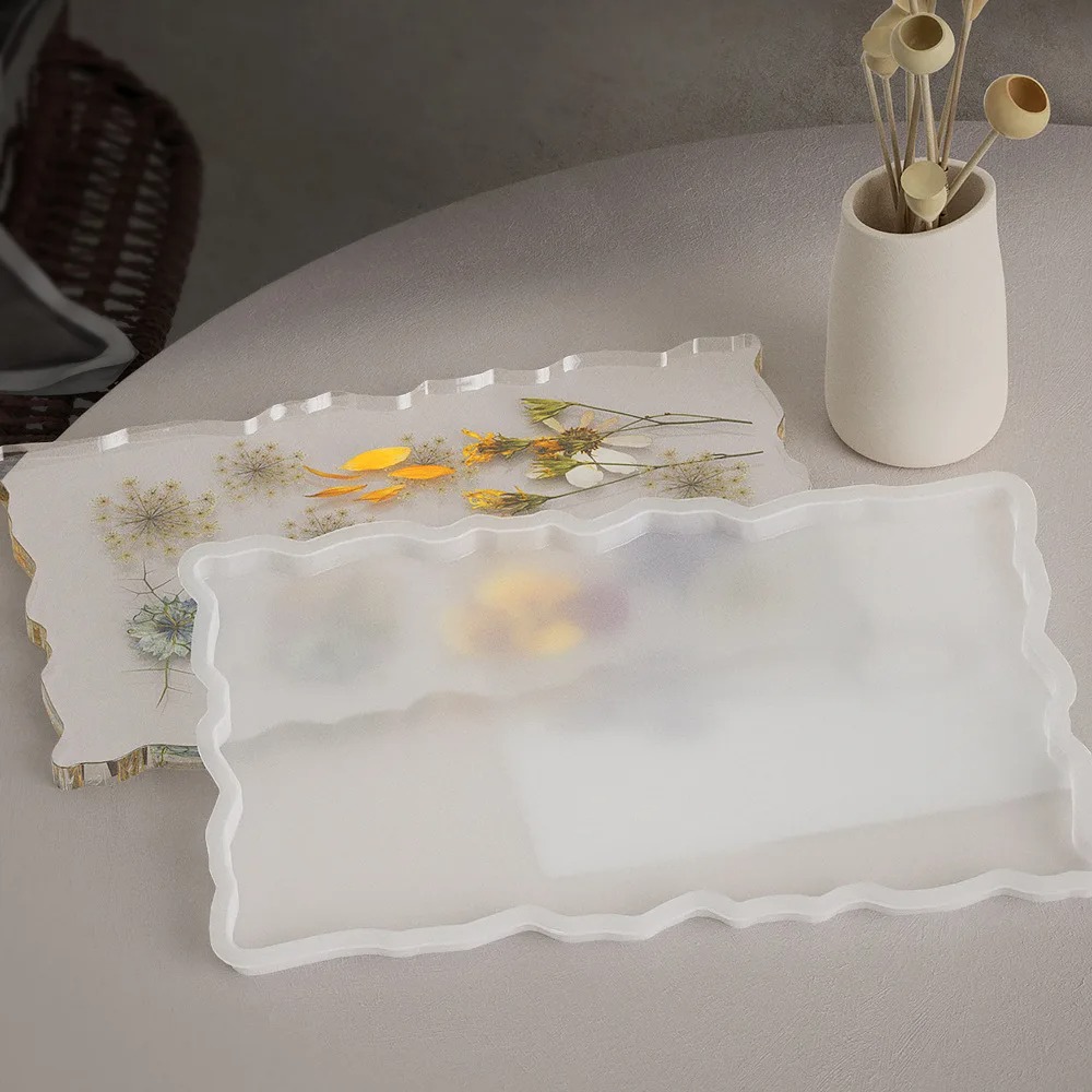 Tray Epoxy Resin Silicone Mold - огляд і ціна Resin Art Workshop