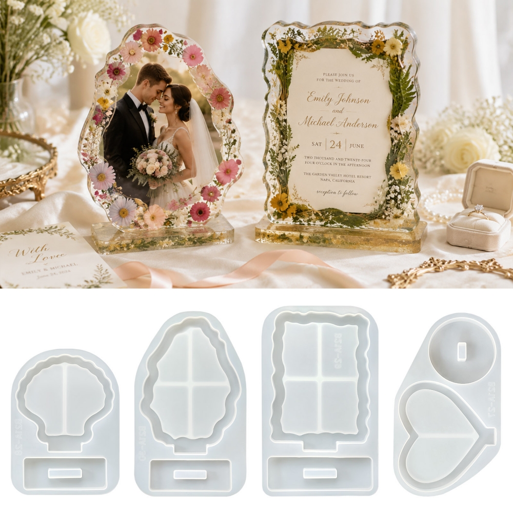 S0305 Love Heart Shell Photo F - огляд і ціна Resin Art Epoxy