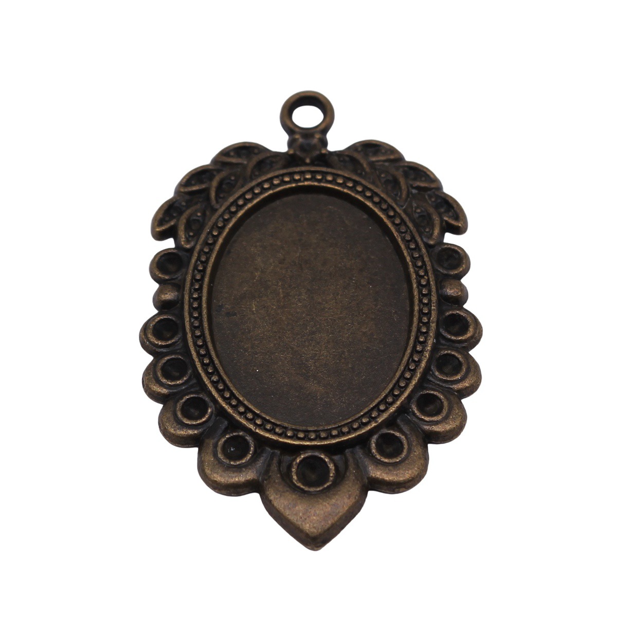 Fit 18x25mm Bezel Tray Setting - огляд і ціна Bezels Pendant Resin