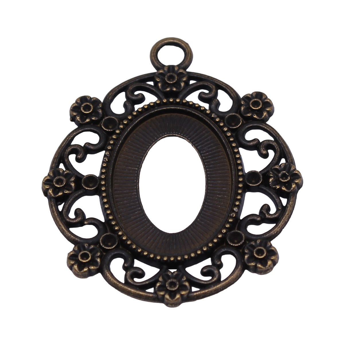 Fit 18x25mm Bezel Tray Setting - огляд і ціна Bezels Pendant Resin