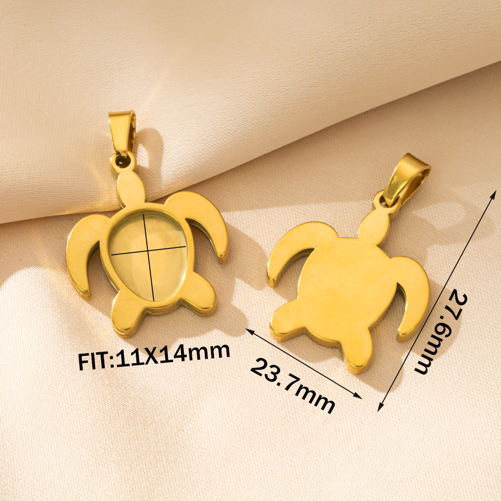 5pcs Stainless Steel Turtle Pe - огляд і ціна Resin Art Jewelry Kit