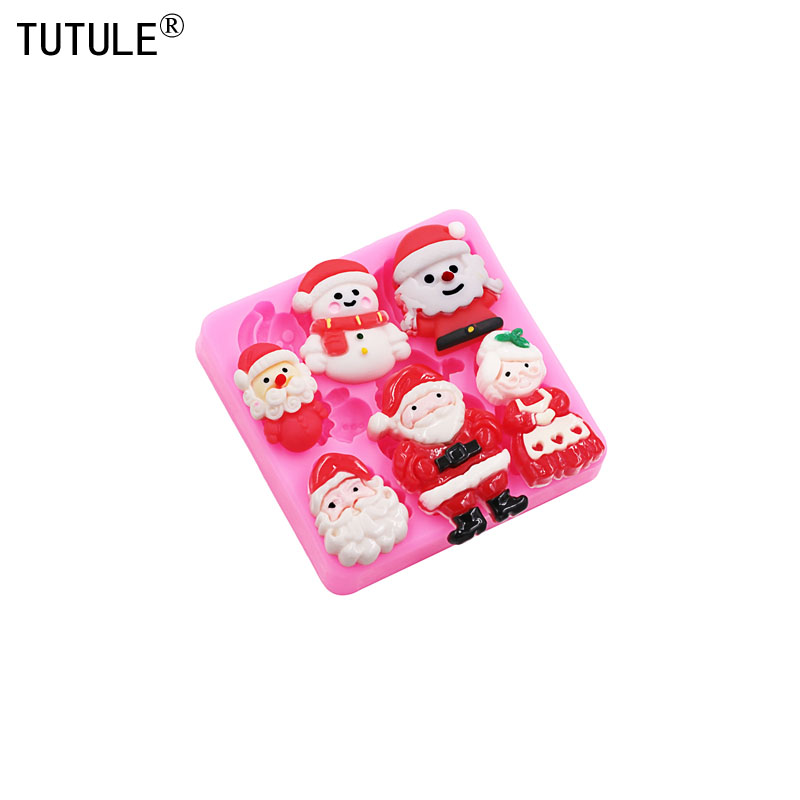 Santa Claus Silicone Mold Chri - огляд і ціна Resin Art Kit With Molds