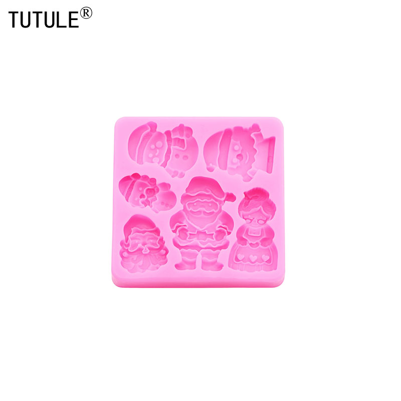 Santa Claus Silicone Mold Chri - огляд і ціна Resin Art Kit With Molds